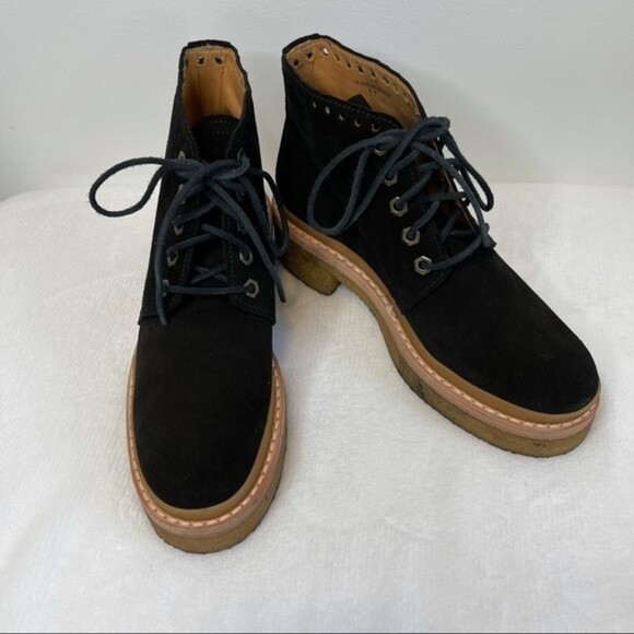 Maison Margiela Gum Platform Suede Ankle Boots - Picture 8 of 14